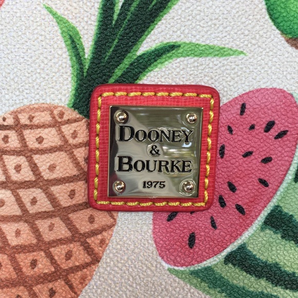 **SALE**NWT DOONEY & BOURKE Large Zip Shopper Tuity Fruity - Picture 3 of 7